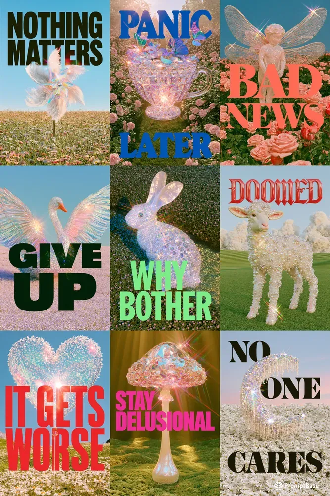 Nihilist Fairycore Posters