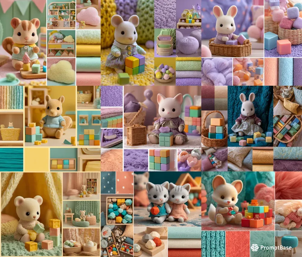Sylvanian Families Moodboards