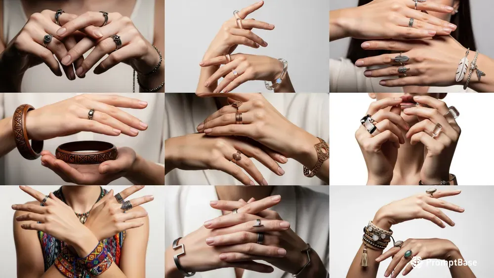 Elegant Female Hands Collections