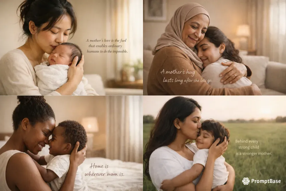 Mothers Day Emotional Portraits