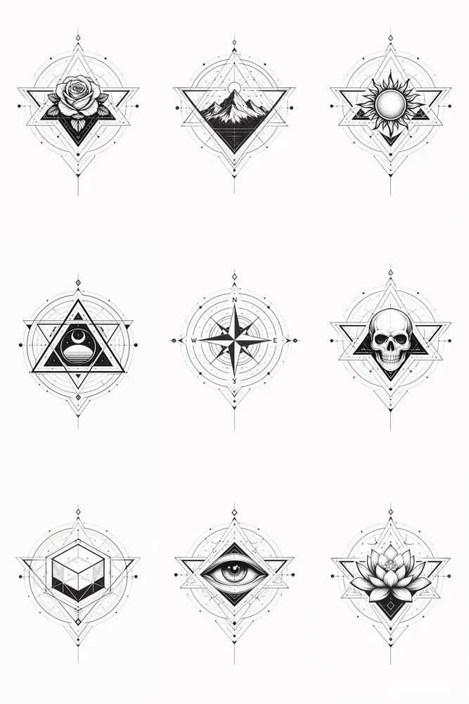 Geometric Tattoo Designs