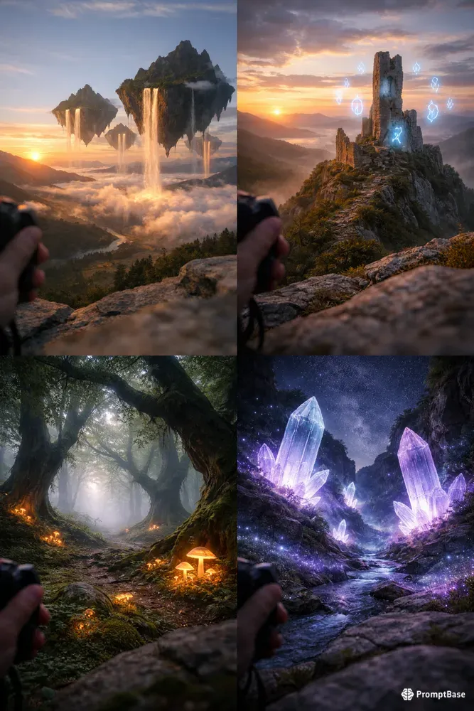 Viral Fantasy Landscape Photo Generator