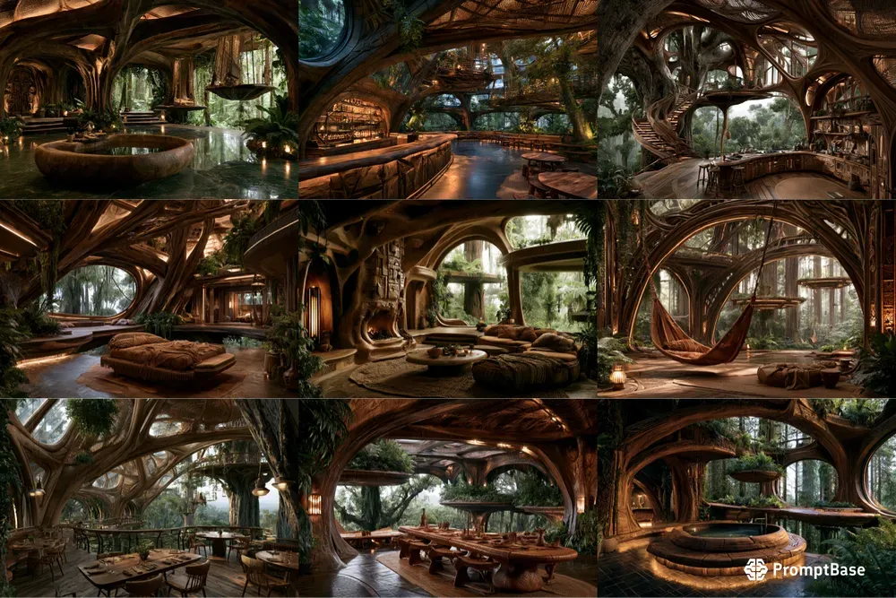 Star Wars Wookiee Interiors