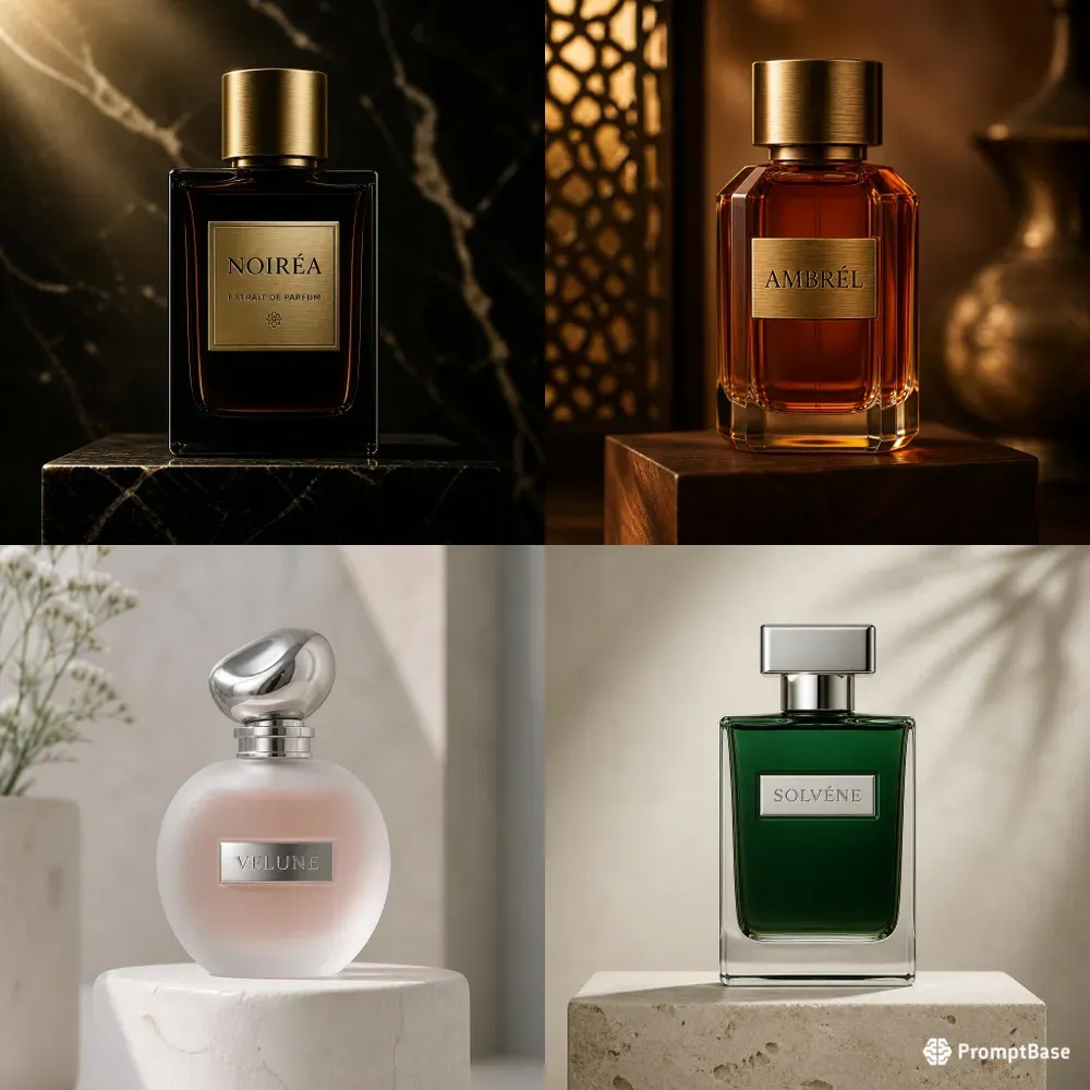 Luxury Perfume Product Photography