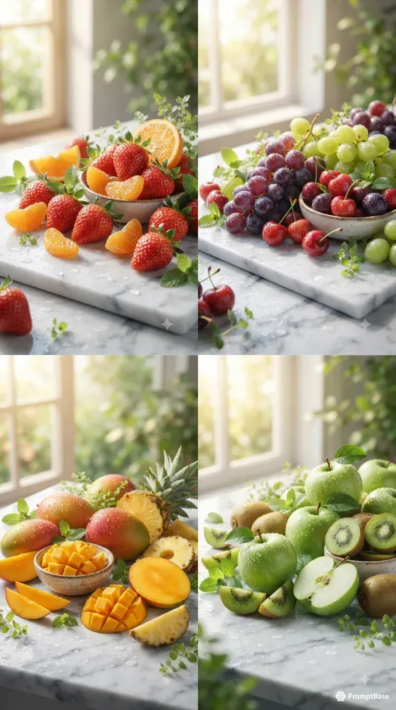 Fresh Fruit Commercial Photoshoots