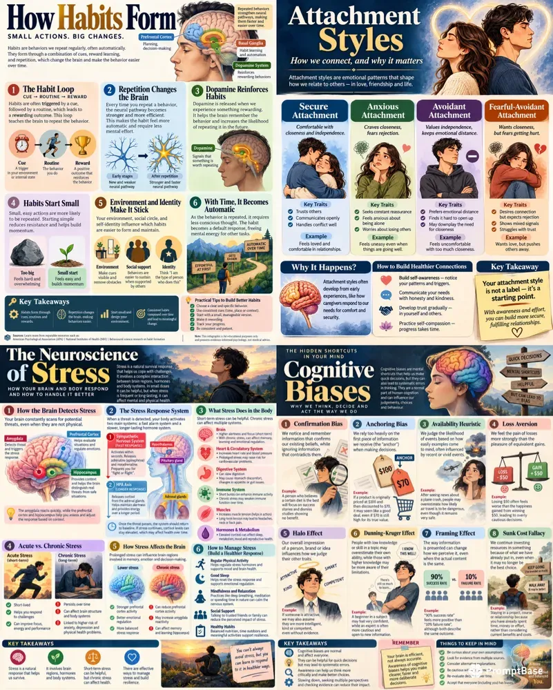 Psychology Science Infographic Creator
