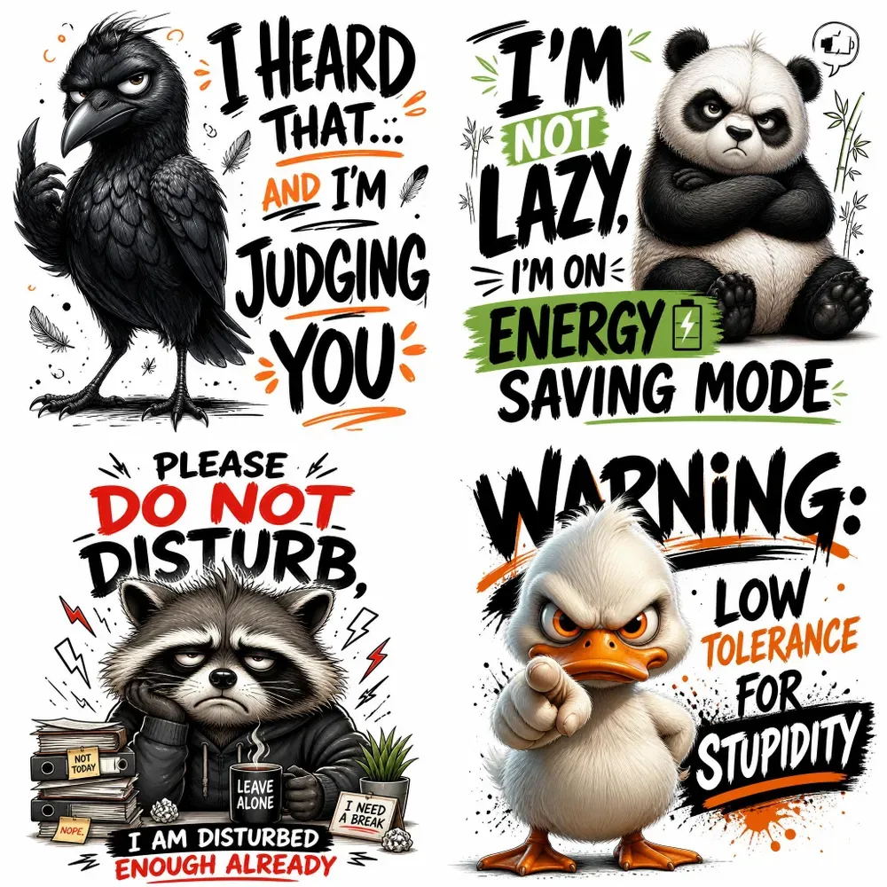 Funny Grumpy Animal Quote Generator
