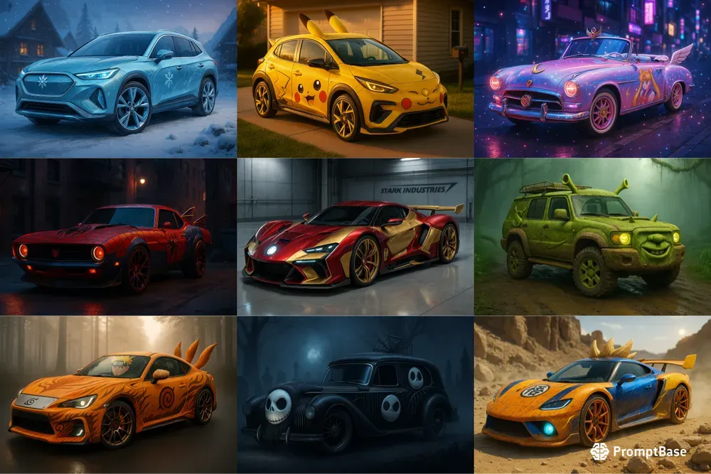 Characterthemed Custom Cars