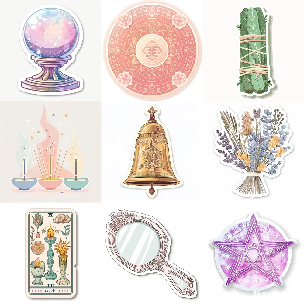 Aesthetic Mystic Prop Stickers
