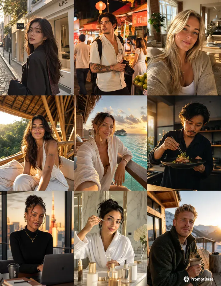 Luxury Influencer Avatar Creator Packs