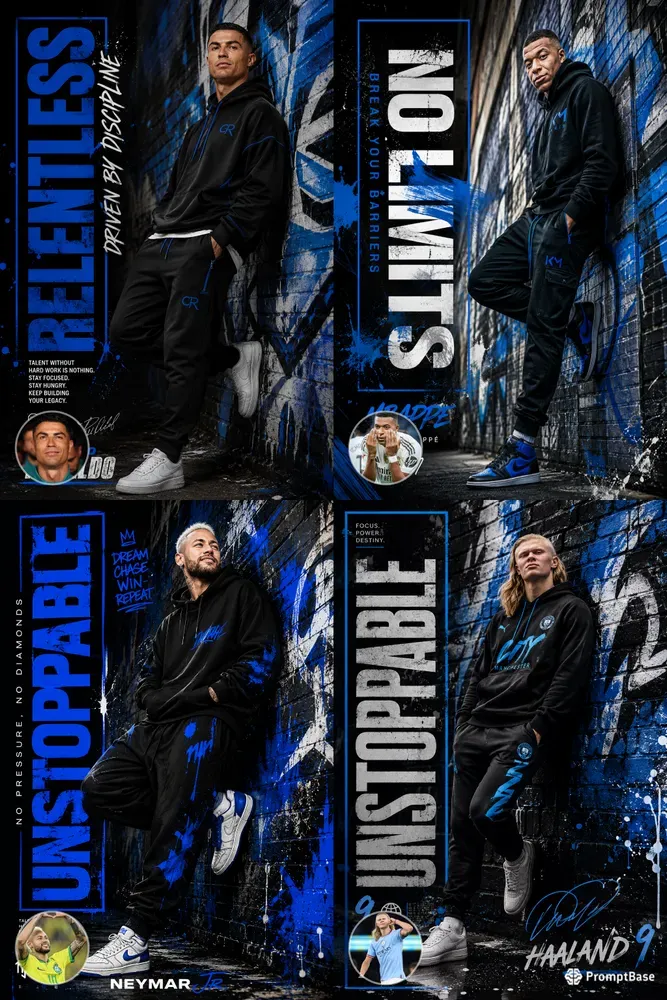 Urban Streetwear Fashion Posters