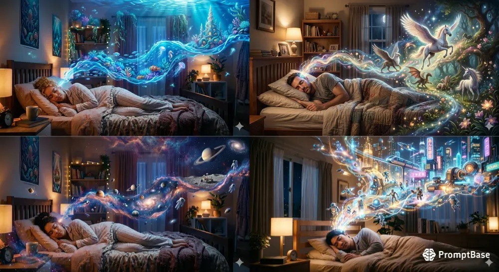 Oniric Worlds In Your Bedroom