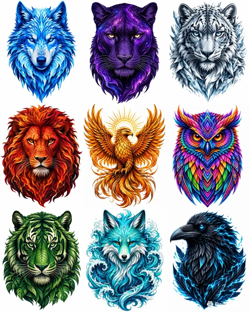 Majestic Animal Vector Tees