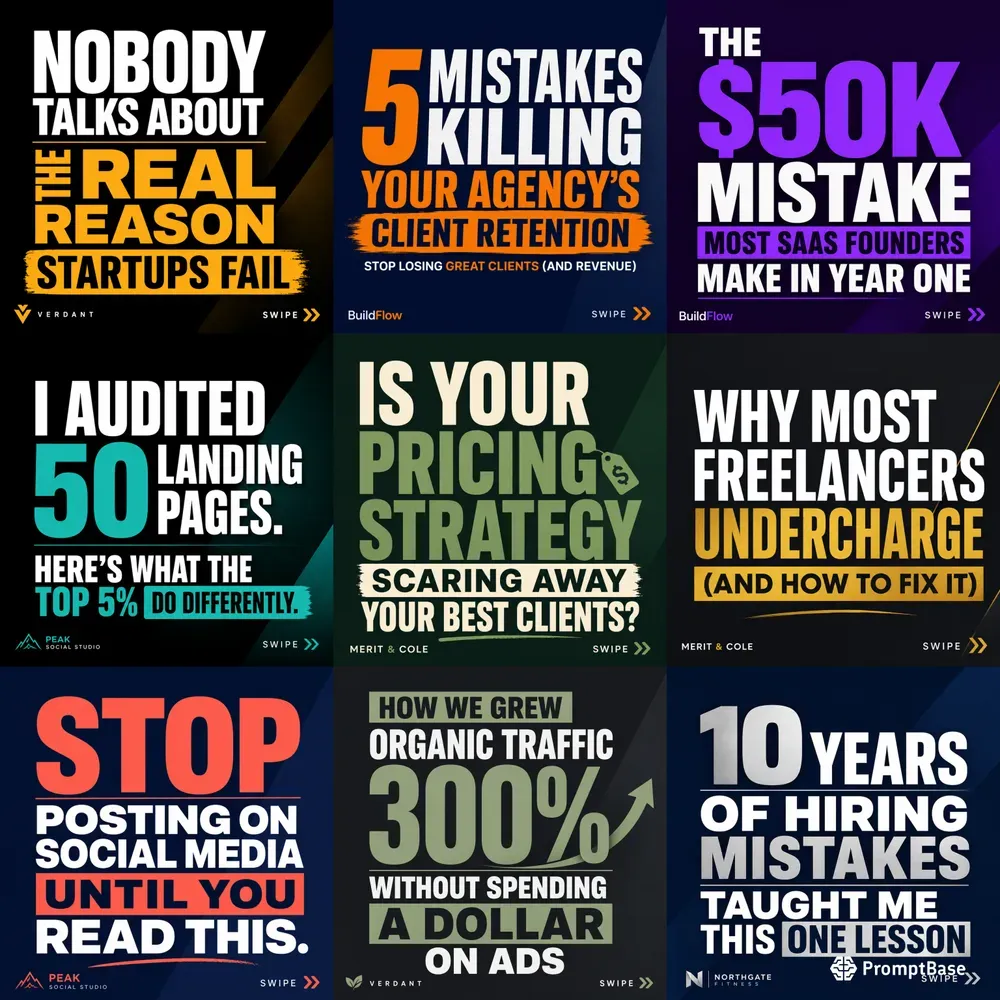 Linkedin Carousel Cover Generator