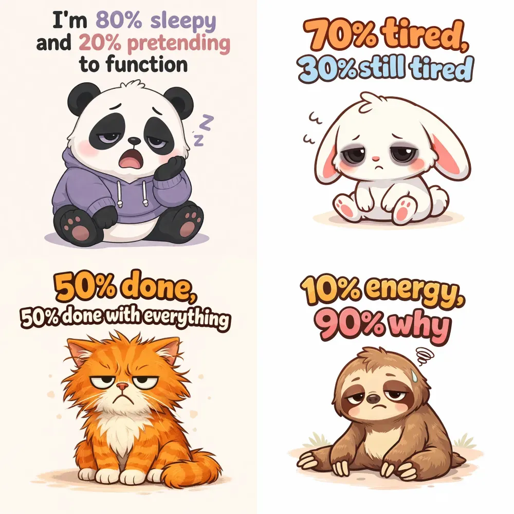 Sleepy Cartoon Meme Generator