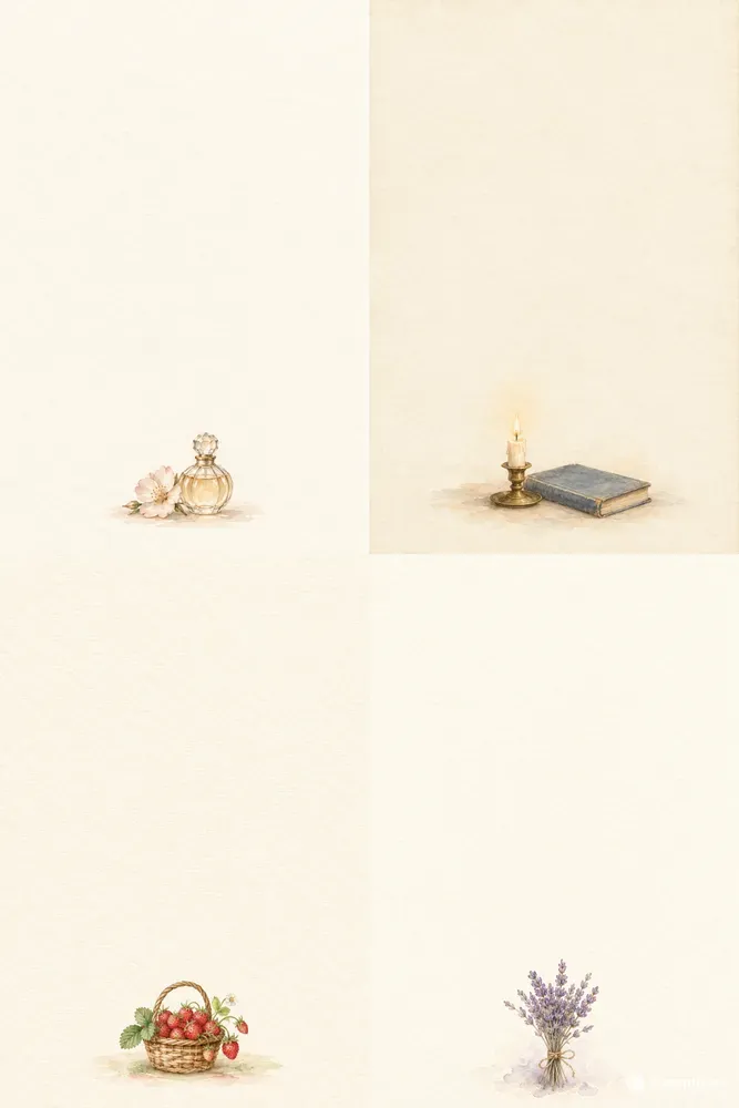 Delicate Watercolor Pages