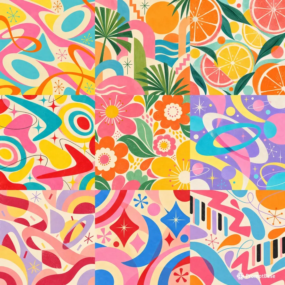Mid Century Backgrounds