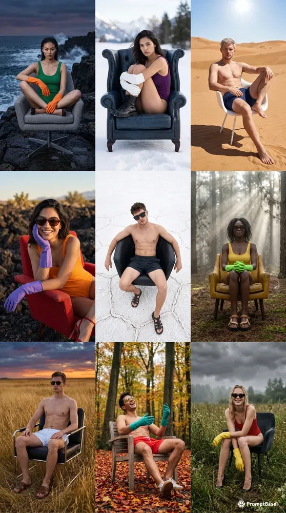 The Avantgarde Outdoor Editorial Series
