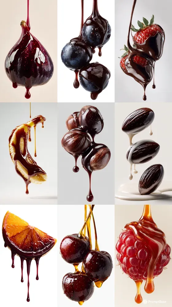 Luxury Dessert Glaze Photography