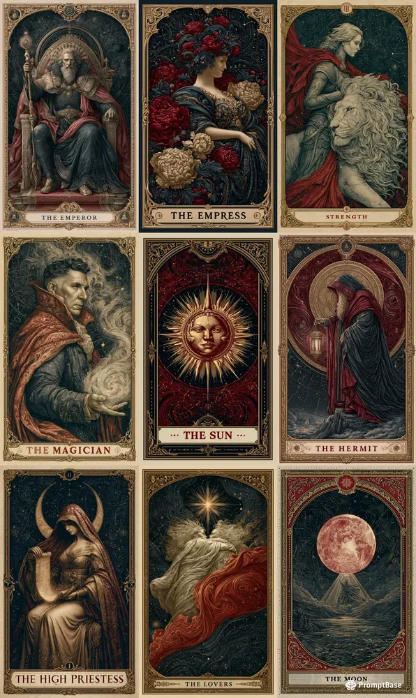 Vintage Tarot Decks