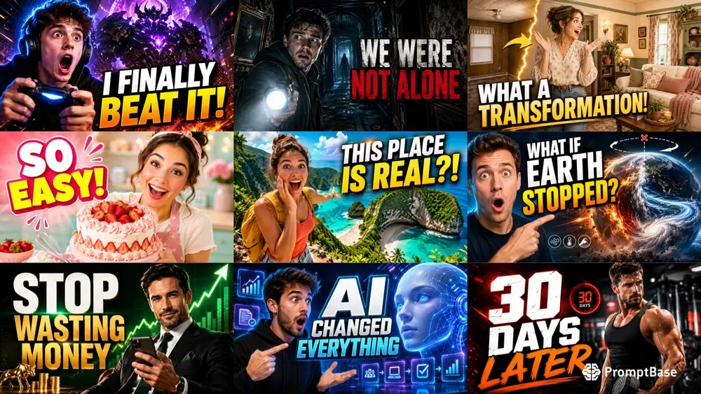 Viral Youtube Video Thumbnails