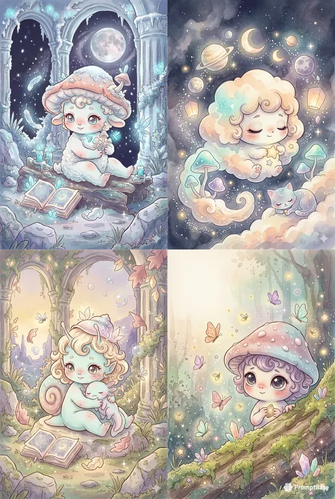 Dream Veil Babies Whimsical Alien Stories