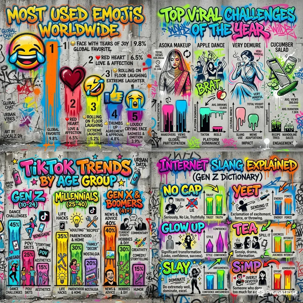 Streetart Style Infographics