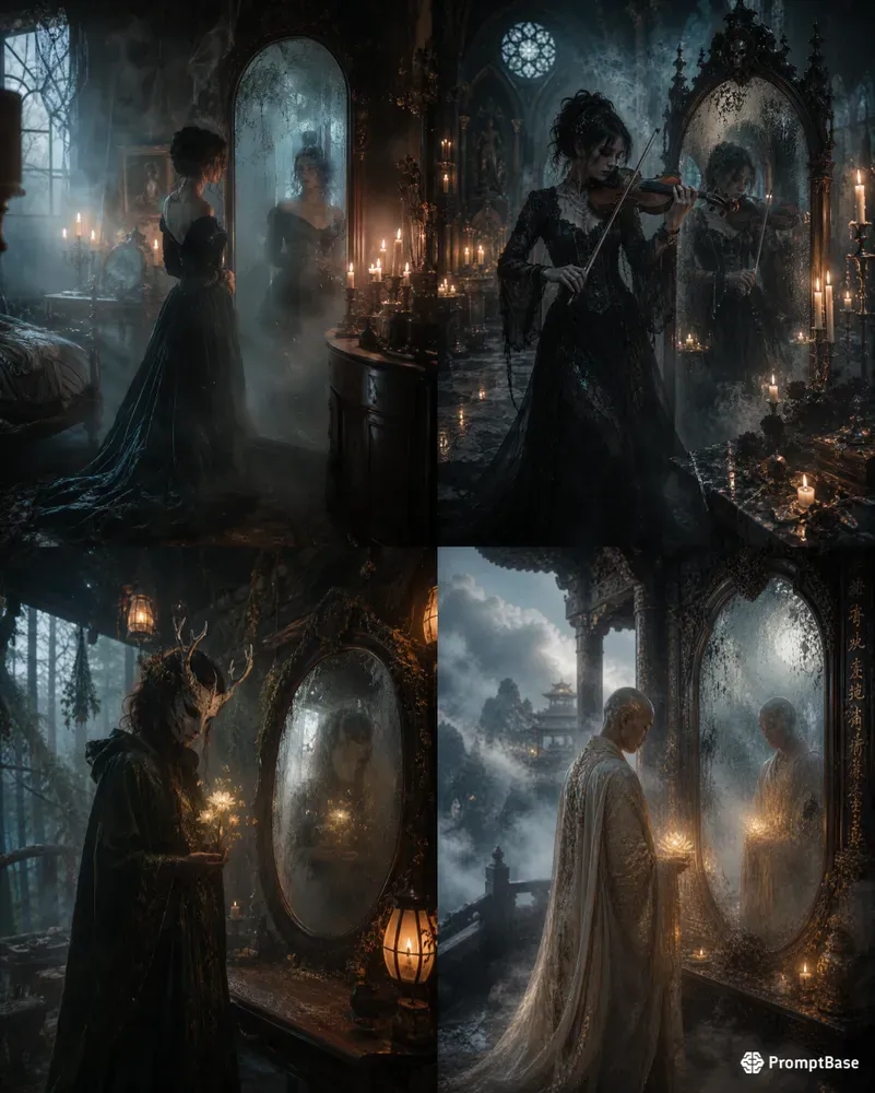 Whimsical Foggy Mirror Mist Rituals