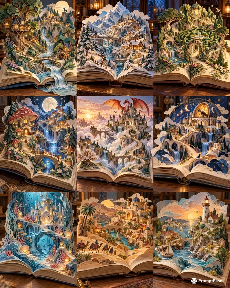Popup Storybook Worlds