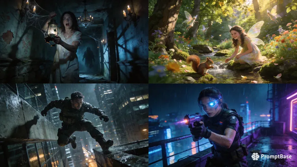 Cinematic Scene Storytelling