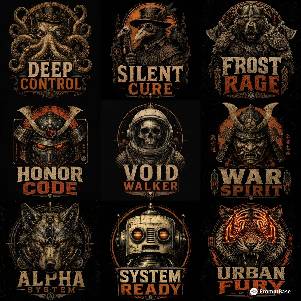 Dark Vintage Posters