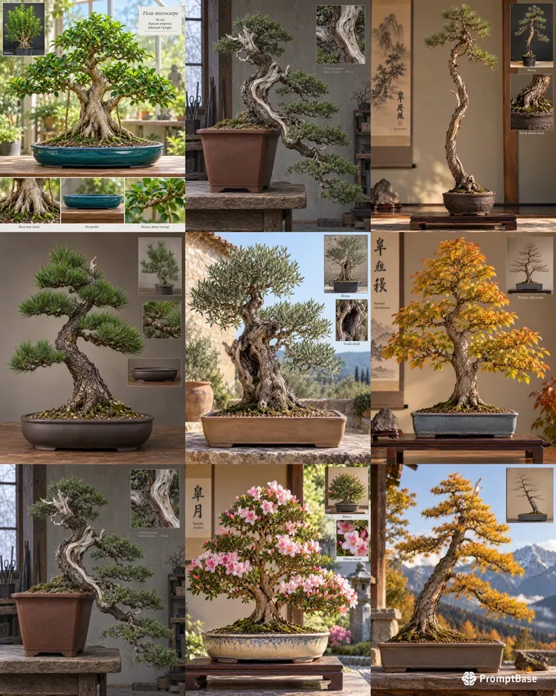 Bonsai Styling Pot Pairing Generator