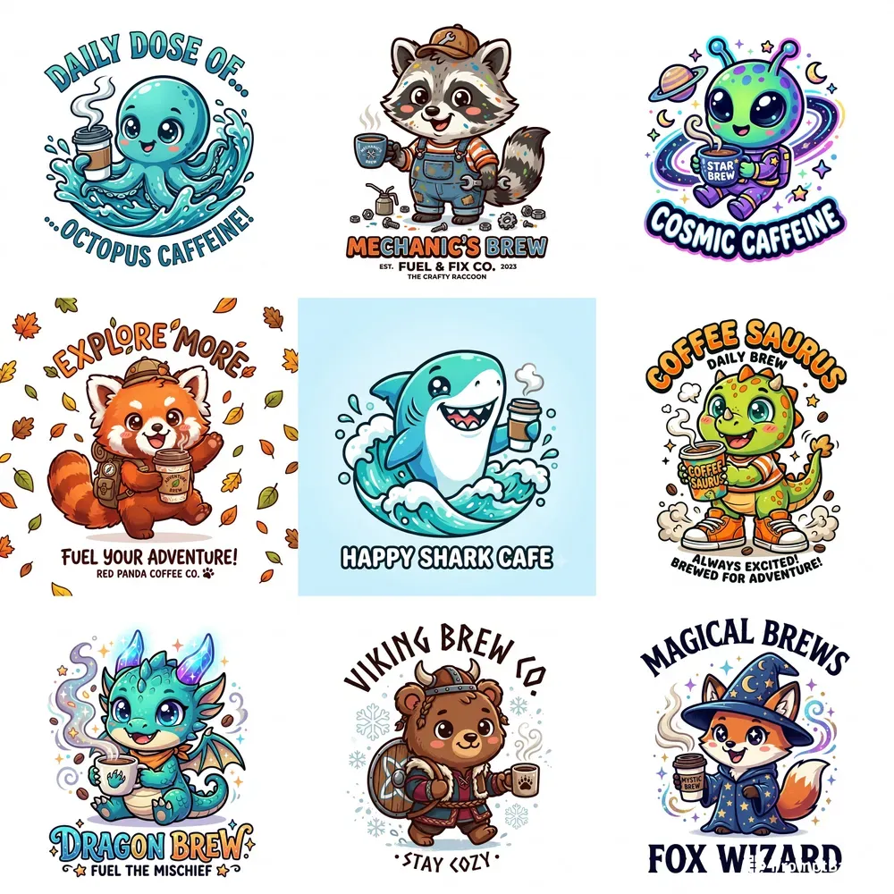 Coffee Chaos Mascot Bundles