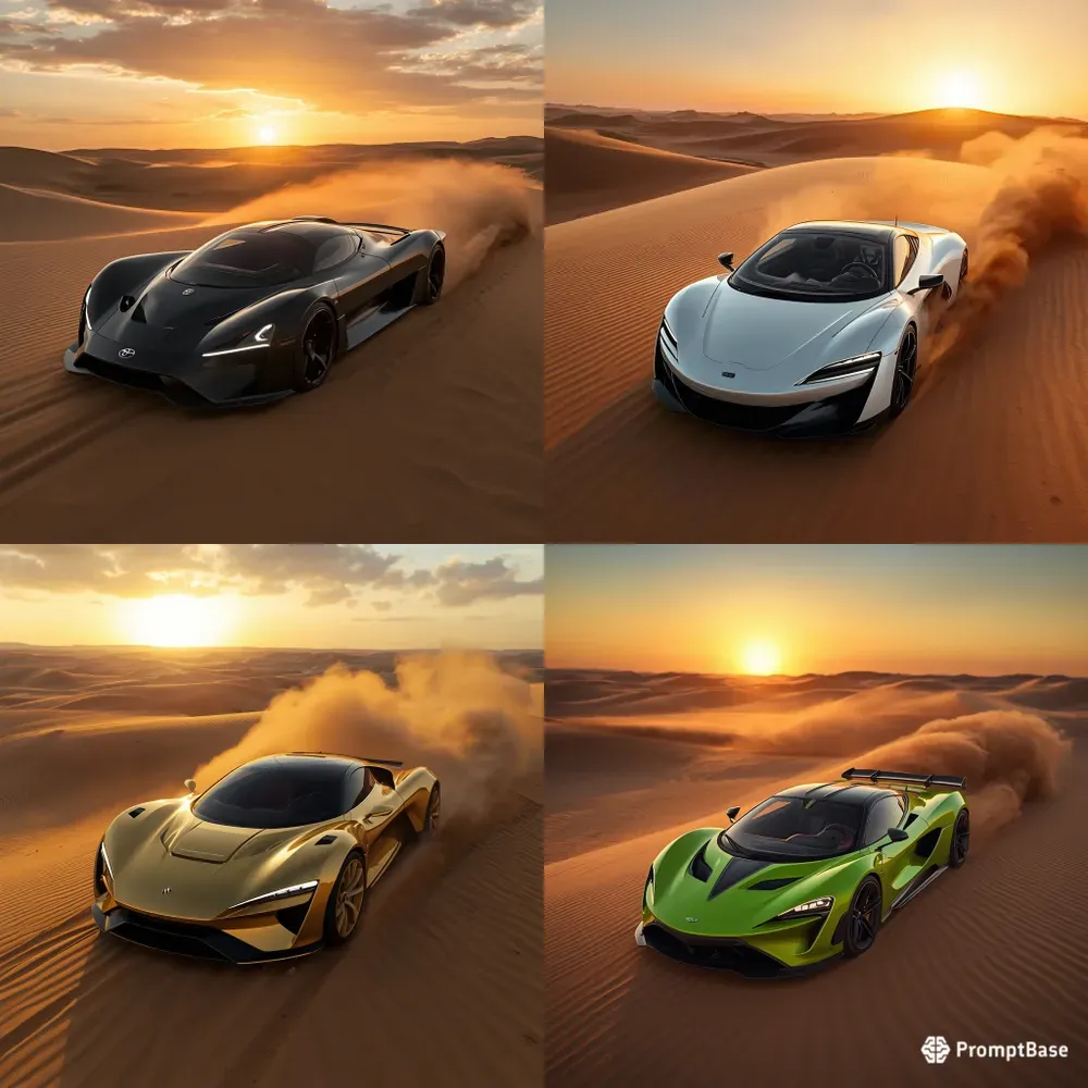 Luxury Concept Cars Desert