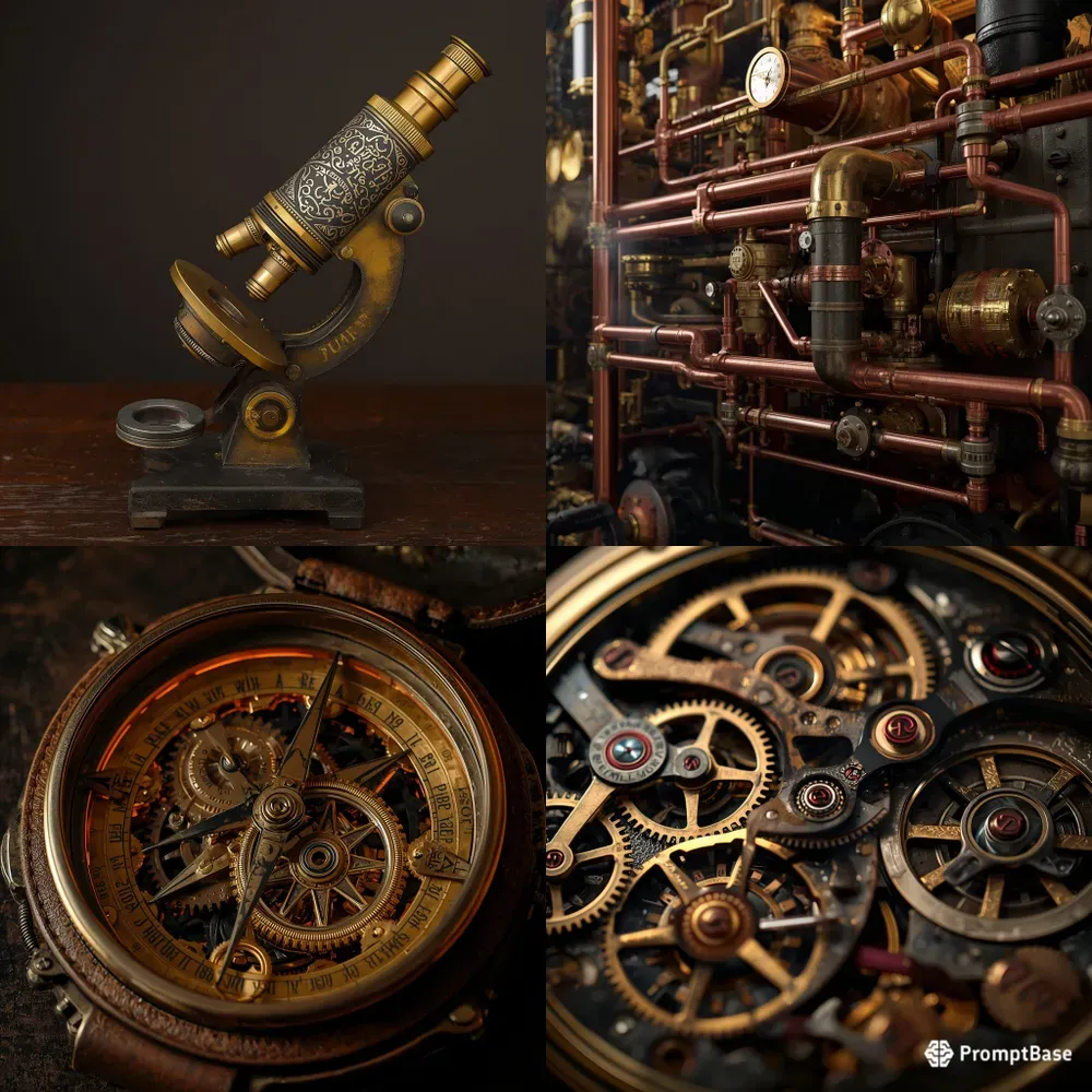 Steampunk 3D Assets Pro
