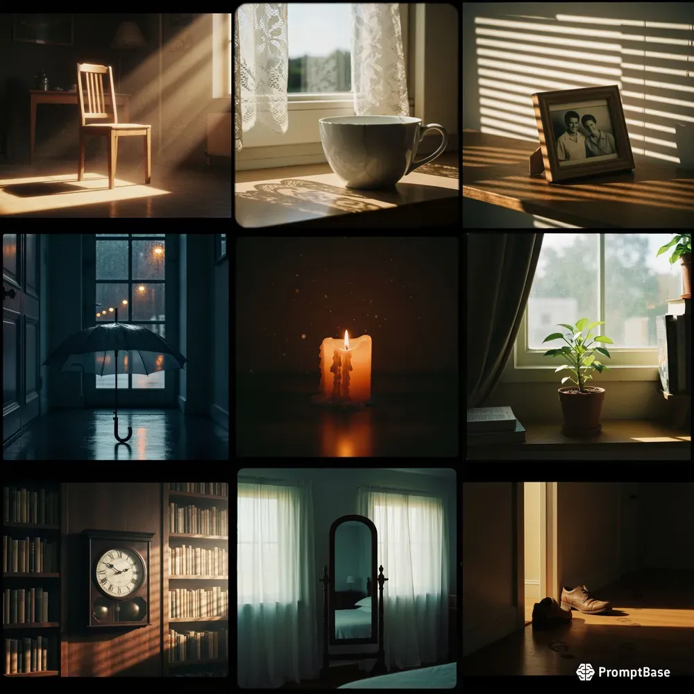 Cinematic Emotional Home Object Scenes