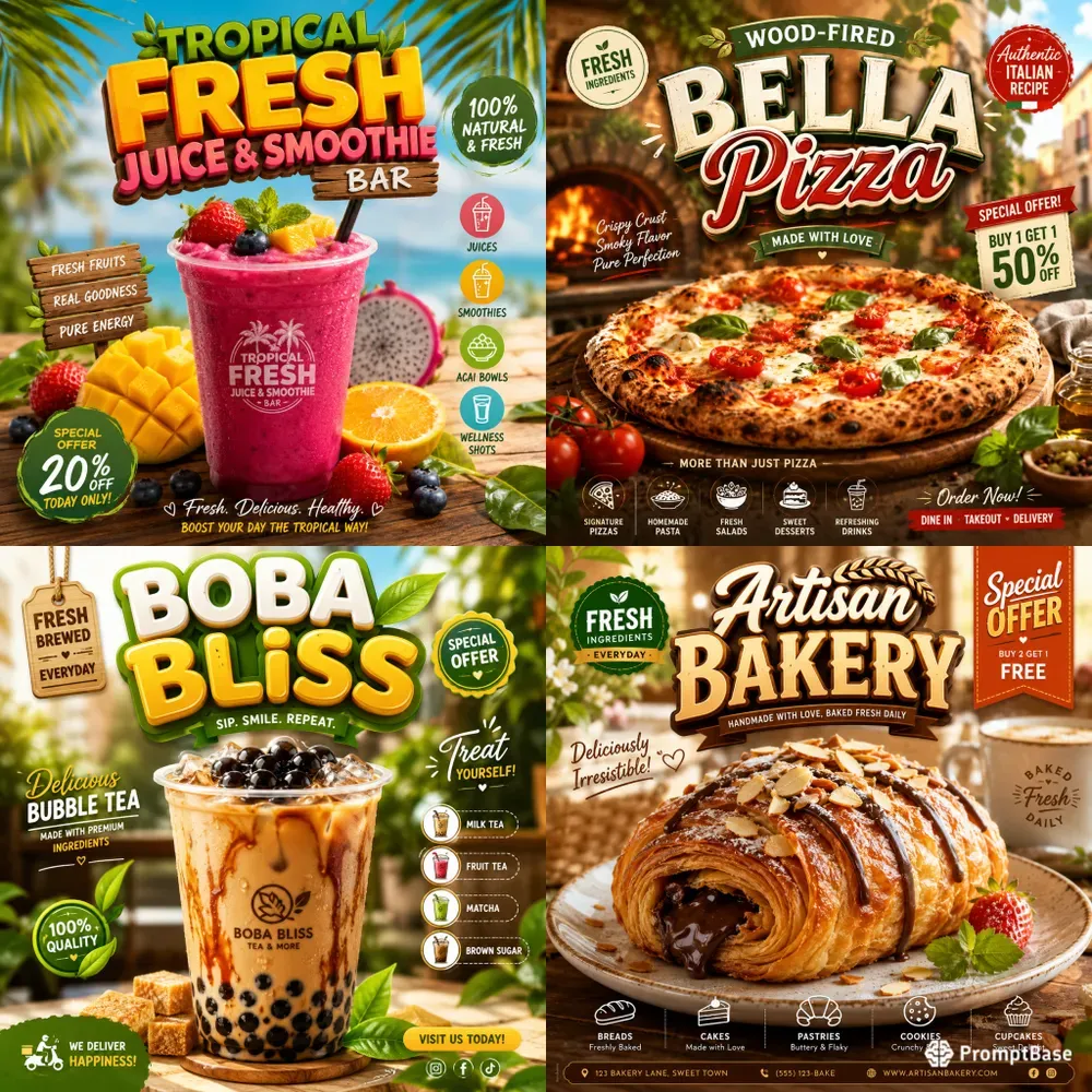 Professional Food Ad Generator