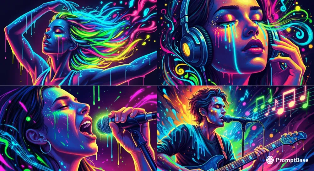 Neon Soul Portraits