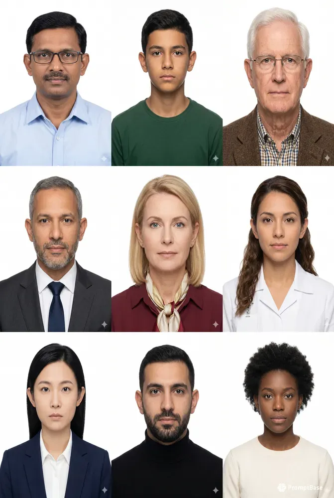 Professional Passport Id Photos