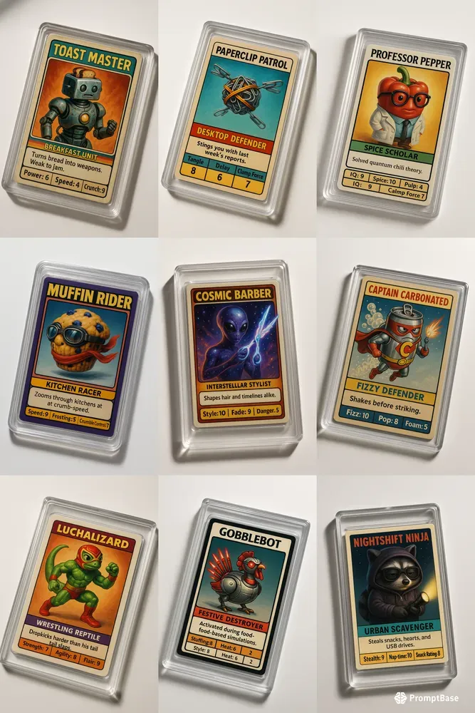 Parody Card Studio Mockups