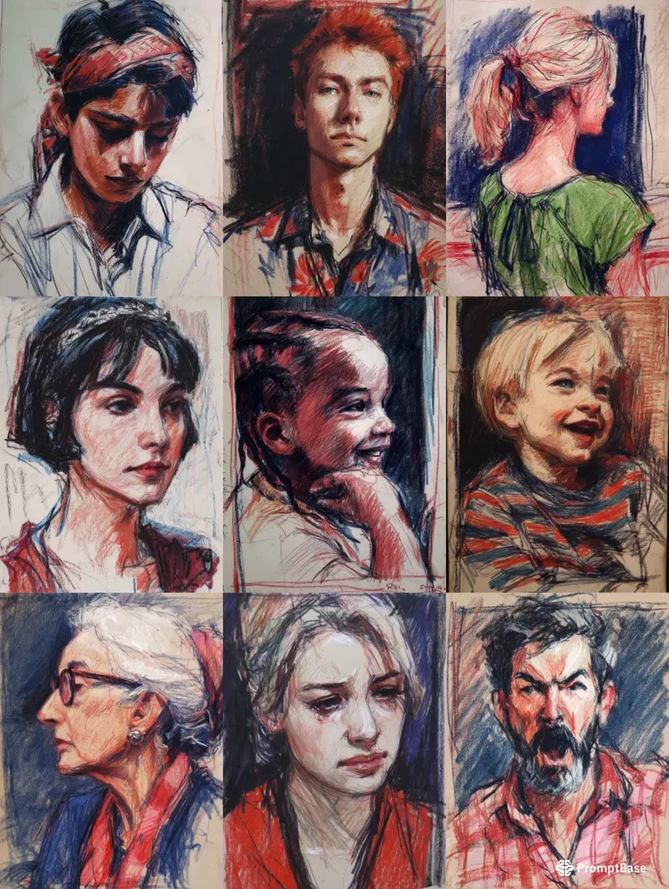 Skillful Pencil Portraits