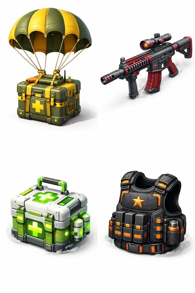 3D Mobile Shooter Game Assets