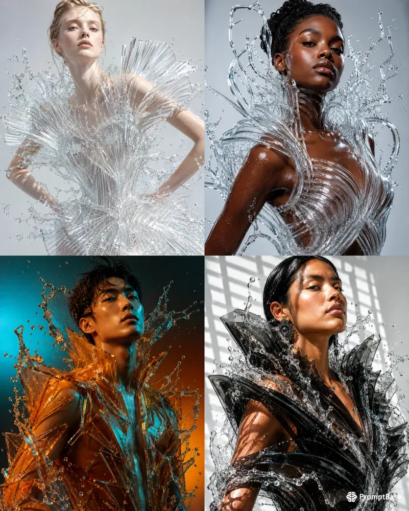Glass Water Coutures