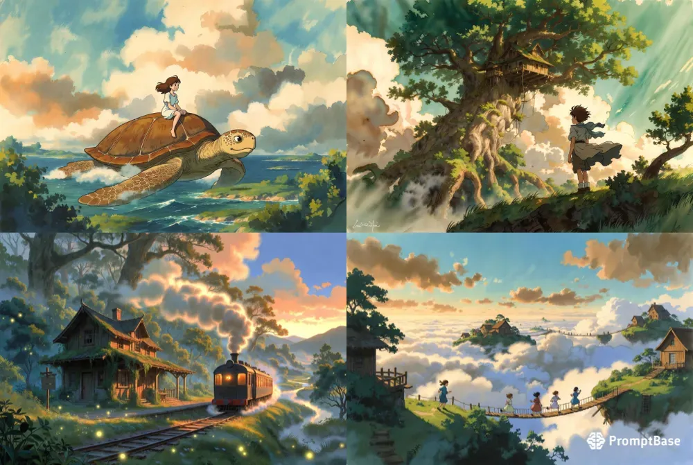 Studio Ghibli Dreamscapes