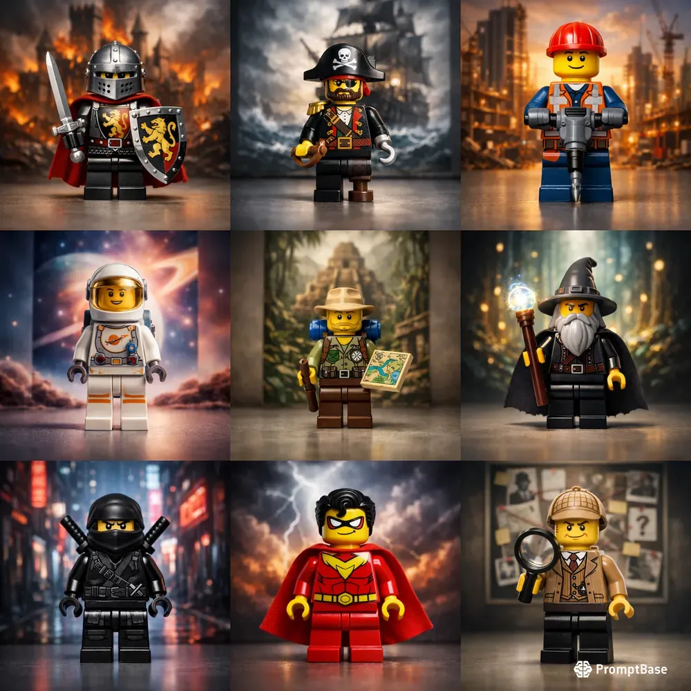 Lego Poster Toy Photography