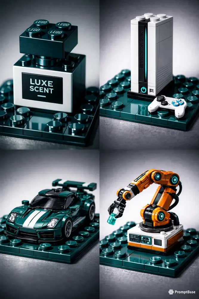 Lego Studio Product Renders