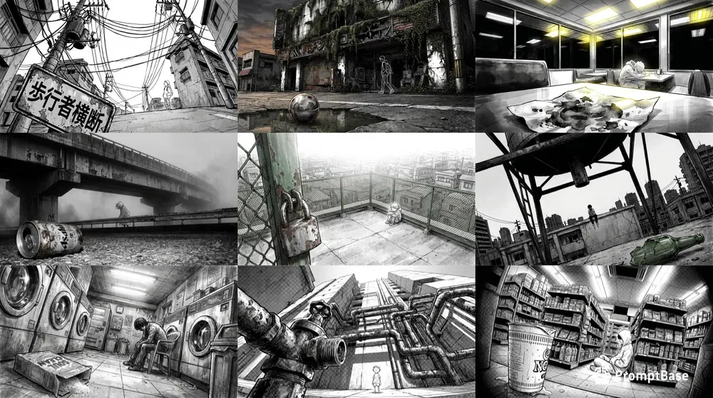 Grungerealism Manga Engines