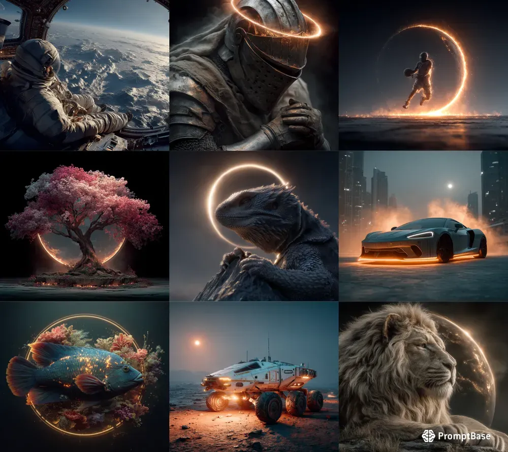 Cinematic Celestial Object Portraits