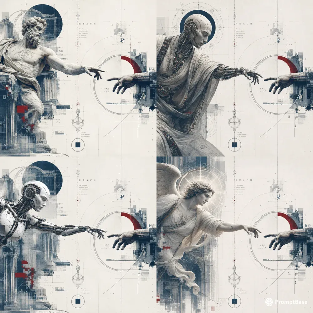 Abstract Human Connection Art Packs
