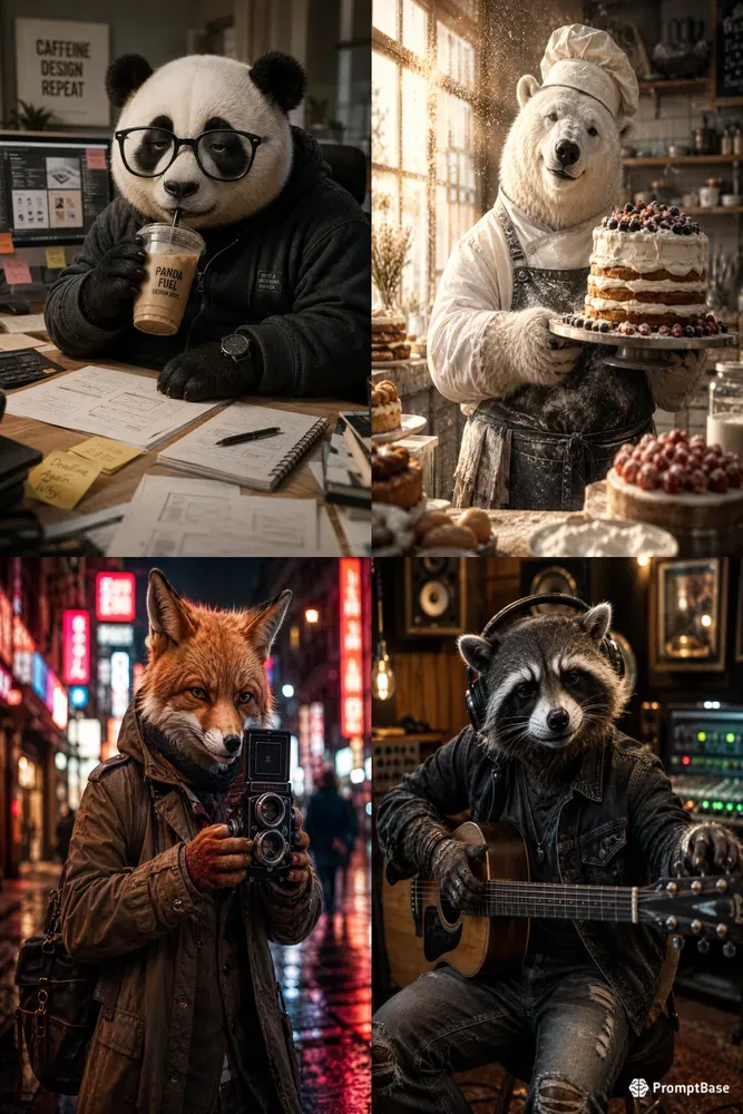 Anthro Lifestyle Portrait Generator
